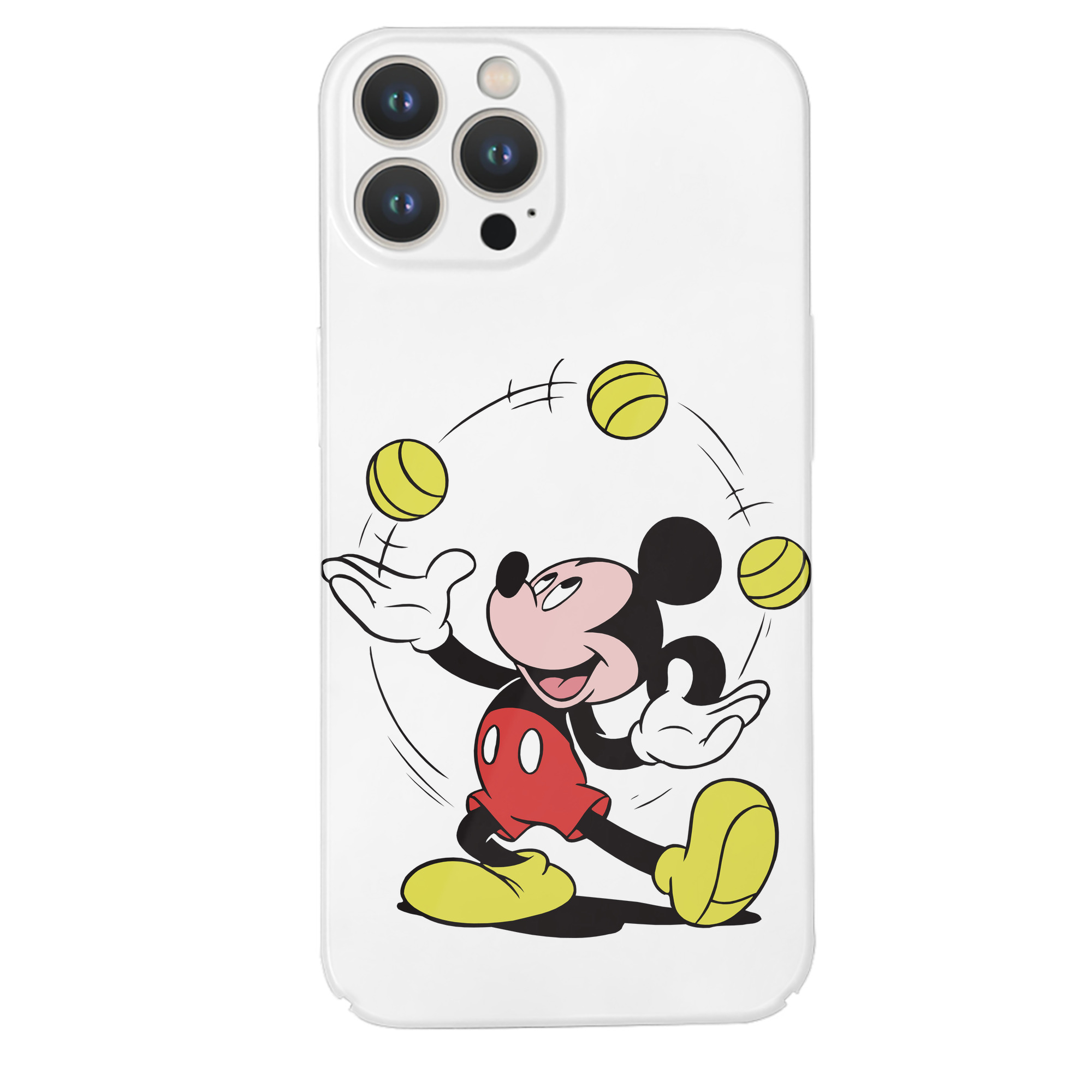 （画像用） ミッキーマウス Mickey Mouse 【iPhone 14シリーズ対応】ハードケース
